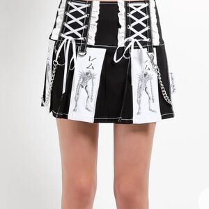 NWT Tripp NYC Misa Rem Death Note Skirt Small